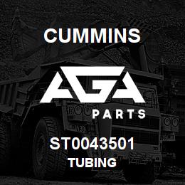 ST0043501 Cummins TUBING | AGA Parts