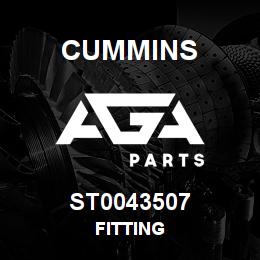 ST0043507 Cummins FITTING | AGA Parts