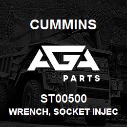 ST00500 Cummins WRENCH, SOCKET INJECTOR | AGA Parts