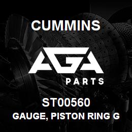 ST00560 Cummins GAUGE, PISTON RING GROOVE | AGA Parts
