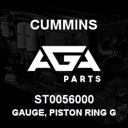 ST0056000 Cummins GAUGE, PISTON RING GROOVE | AGA Parts