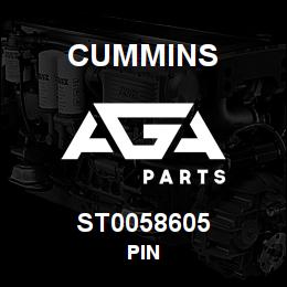 ST0058605 Cummins PIN | AGA Parts
