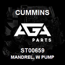 ST00659 Cummins MANDREL, W PUMP | AGA Parts