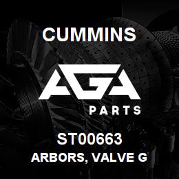 ST00663 Cummins ARBORS, VALVE G | AGA Parts