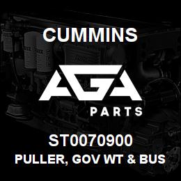 ST0070900 Cummins PULLER, GOV WT & BUSHING | AGA Parts