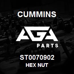 ST0070902 Cummins HEX NUT | AGA Parts