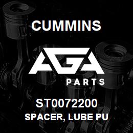 ST0072200 Cummins SPACER, LUBE PU | AGA Parts