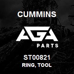 ST00821 Cummins RING, TOOL | AGA Parts