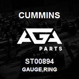 ST00894 Cummins GAUGE,RING | AGA Parts
