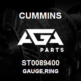 ST0089400 Cummins GAUGE,RING | AGA Parts