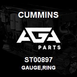 ST00897 Cummins GAUGE,RING | AGA Parts