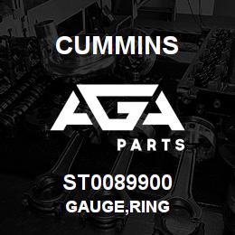 ST0089900 Cummins GAUGE,RING | AGA Parts