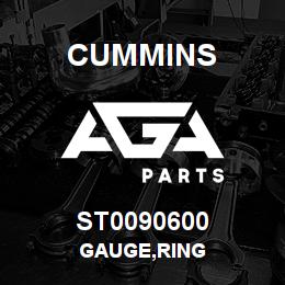 ST0090600 Cummins GAUGE,RING | AGA Parts