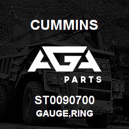 ST0090700 Cummins GAUGE,RING | AGA Parts