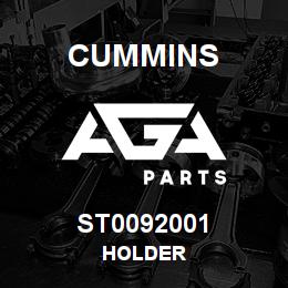 ST0092001 Cummins HOLDER | AGA Parts