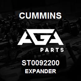ST0092200 Cummins EXPANDER | AGA Parts