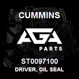 ST0097100 Cummins DRIVER, OIL SEAL | AGA Parts