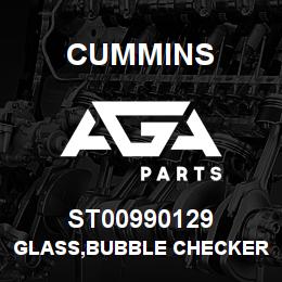 ST00990129 Cummins GLASS,BUBBLE CHECKER | AGA Parts