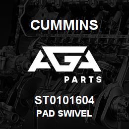 ST0101604 Cummins PAD SWIVEL | AGA Parts