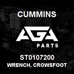 ST0107200 Cummins WRENCH, CROWSFOOT | AGA Parts