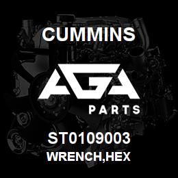 ST0109003 Cummins WRENCH,HEX | AGA Parts