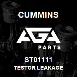 ST01111 Cummins TESTOR LEAKAGE | AGA Parts