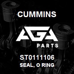 ST0111106 Cummins SEAL, O RING | AGA Parts