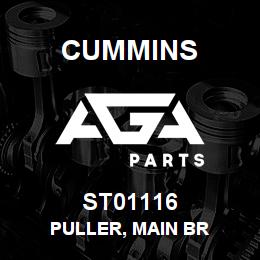 ST01116 Cummins PULLER, MAIN BR | AGA Parts