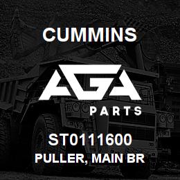 ST0111600 Cummins PULLER, MAIN BR | AGA Parts