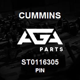 ST0116305 Cummins PIN | AGA Parts