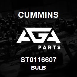 ST0116607 Cummins BULB | AGA Parts