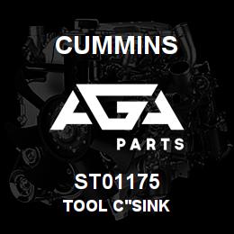 ST01175 Cummins TOOL C'SINK | AGA Parts