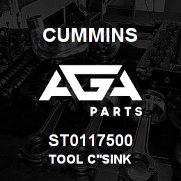 ST0117500 Cummins TOOL C'SINK | AGA Parts