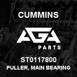 ST0117800 Cummins PULLER, MAIN BEARING CAP | AGA Parts