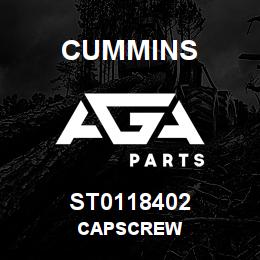ST0118402 Cummins CAPSCREW | AGA Parts