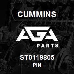 ST0119805 Cummins PIN | AGA Parts