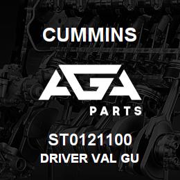 ST0121100 Cummins DRIVER VAL GU | AGA Parts