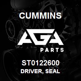 ST0122600 Cummins DRIVER, SEAL | AGA Parts