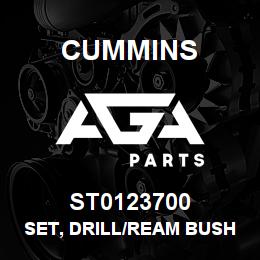 ST0123700 Cummins SET, DRILL/REAM BUSHING | AGA Parts