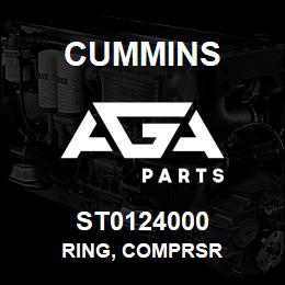 ST0124000 Cummins RING, COMPRSR | AGA Parts