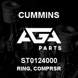 ST0124000 Cummins RING, COMPRSR | AGA Parts