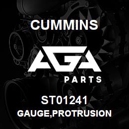 ST01241 Cummins GAUGE,PROTRUSION | AGA Parts