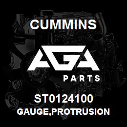 ST0124100 Cummins GAUGE,PROTRUSION | AGA Parts