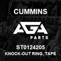 ST0124205 Cummins KNOCK-OUT RING, TAPERED | AGA Parts