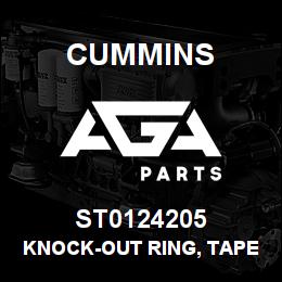 ST0124205 Cummins KNOCK-OUT RING, TAPERED | AGA Parts
