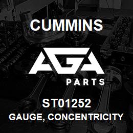 ST01252 Cummins GAUGE, CONCENTRICITY | AGA Parts