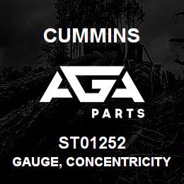 ST01252 Cummins GAUGE, CONCENTRICITY | AGA Parts