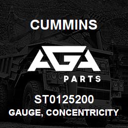 ST0125200 Cummins GAUGE, CONCENTRICITY | AGA Parts