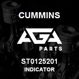 ST0125201 Cummins INDICATOR | AGA Parts