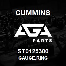 ST0125300 Cummins GAUGE,RING | AGA Parts
